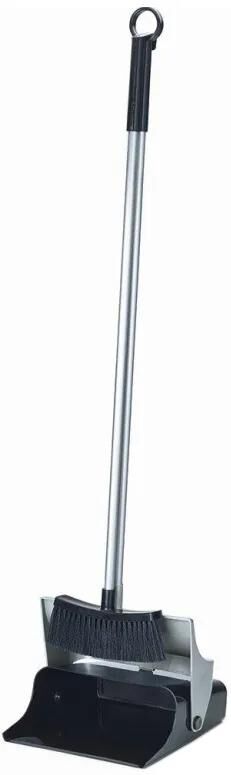 Nölle profi brush veegset sweeping set folding shov aluminum handle, h=110cm