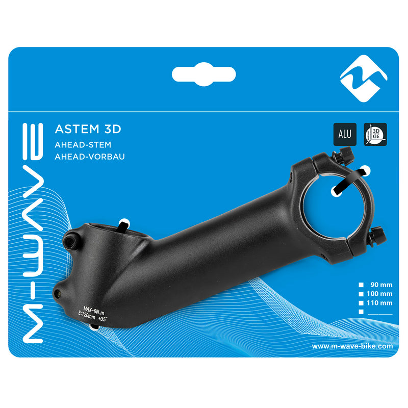 Load image into Gallery viewer, M-wave st-m3.2 ahead handle stem
