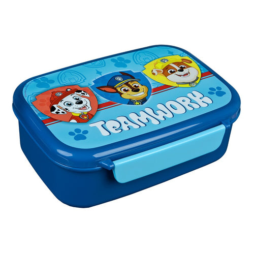 Undercover paw patrol broodtrommel blauw