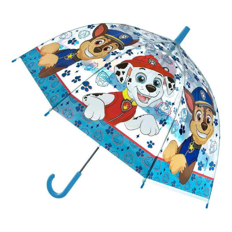 Load image into Gallery viewer, Undercover paw patrol kinderparaplu 69 cm blauw transparant
