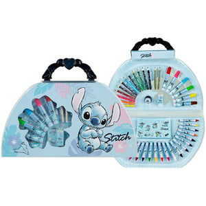 Lilo stitch van der meulen kleurkoffer stitch 51-delig creatieve set kinderen.