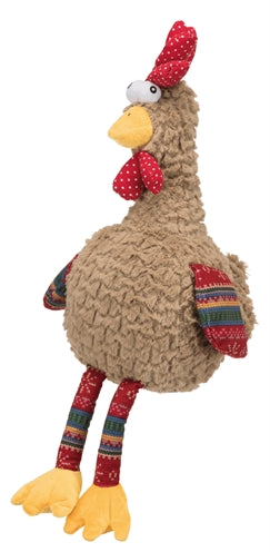 Trixie pluche haan met dierengeluid