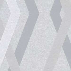 Noordwand behang topchic graphic lines diamonds grijs