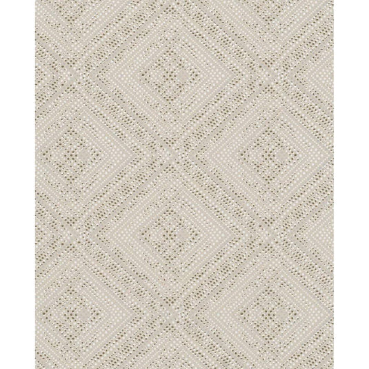 Noordwand behang topchic tone on tone diamonds metallic beige