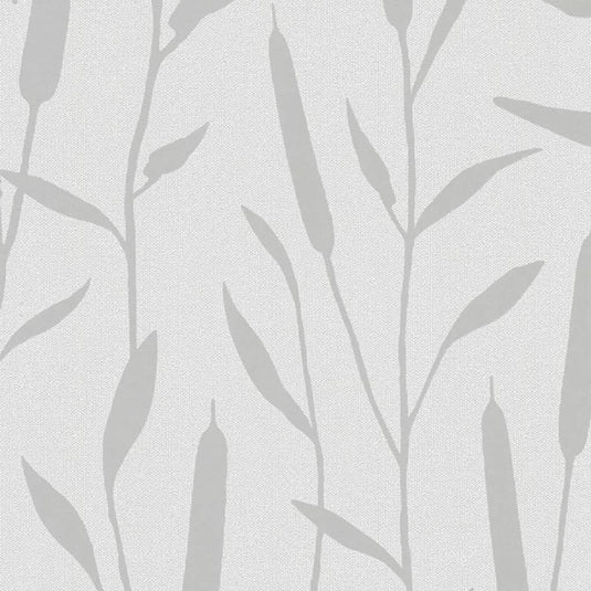 Noordwand behang topchic reed plumes metallic grijs