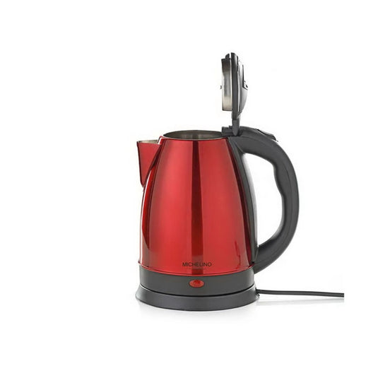 Michelino waterkoker 1.8l 1800w rood zwart