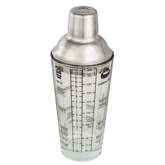 Xavax cocktailshaker van glas 400 ml