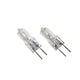 Xavax halogeen-steeklampje gy6.35 50w warm wit 2 stuks