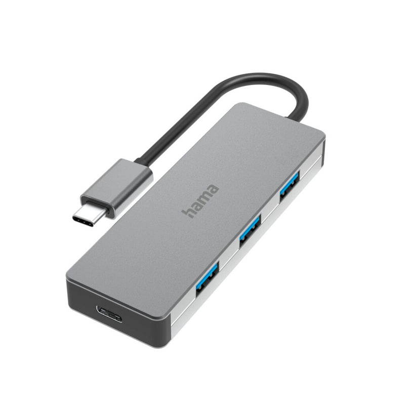 Load image into Gallery viewer, Hama usb-c-hub 4-poorts usb 3.2 gen2 10 gbit s alu
