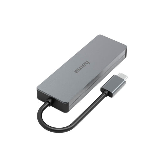 Hama usb-c-hub 4-poorts usb 3.2 gen2 10 gbit s alu