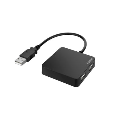 Hama usb hub entry line 4 poorten zwart