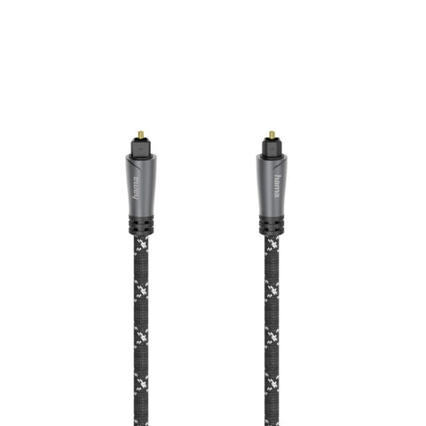 Hama optische audiokabel odt-stekker (toslink) metaal 1,5 m