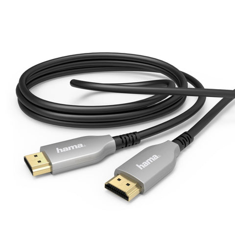 Hama optische actieve hdmi trade;-kabel stekker stekker 4k verguld 10 m