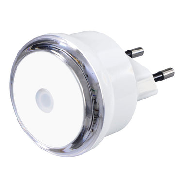 Hama led-nachtlampje basic met stekker schemersensor energiebesp. wit