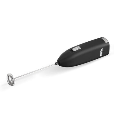 Xavax elektrische melkopschuimer – handstaaf – batterij – zwart