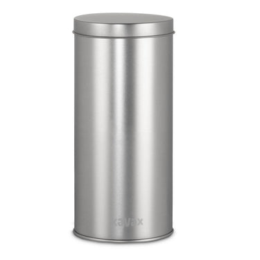 Xavax koffiepad-blik voor bewaren van 20 senseo-pads etc. metaal zilver
