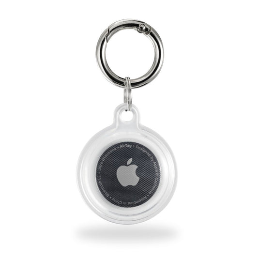 Hama sleutelhanger always clear voor apple airtag doorzichtig