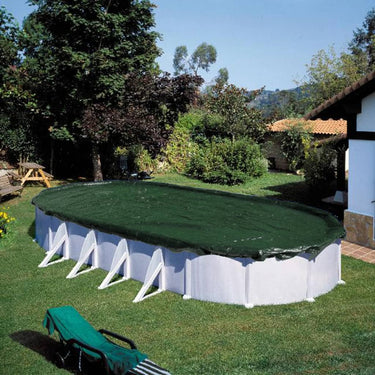 Summer fun summer - fun - winterzwembadhoes - ovaal - 625 - cm - pvc - groen