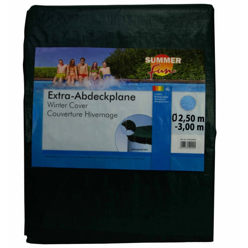 Load image into Gallery viewer, Summer Fun Summer Fun Winterzwembadhoes rond 250-300 cm PVC groen
