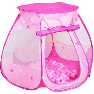 Overige merken knorrtoys speeltent met 100 ballen roze