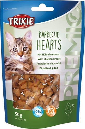 Load image into Gallery viewer, Trixie premio barbecue hearts
