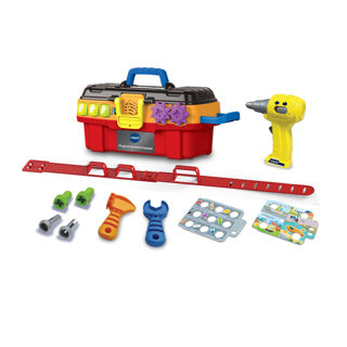 Load image into Gallery viewer, Vtech kluspret gereedschapsset - 9 delige gereedschapsset - vanaf 2 jaar - educatief speelgoed
