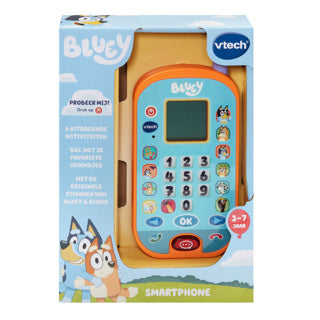 Load image into Gallery viewer, Vtech bluey smartphone - 4 vrolijke spelletjes - bekijk grappige animaties - educatief speelgoed - nederlands gesproken - vanaf 3 jaar
