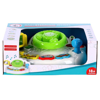 Load image into Gallery viewer, Preskool baby stuurtje met licht en geluid battery operated | 2 stuks
