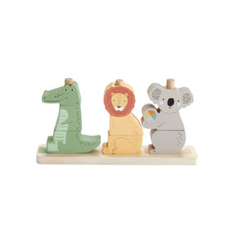Load image into Gallery viewer, Fisher price hout stapel dieren
