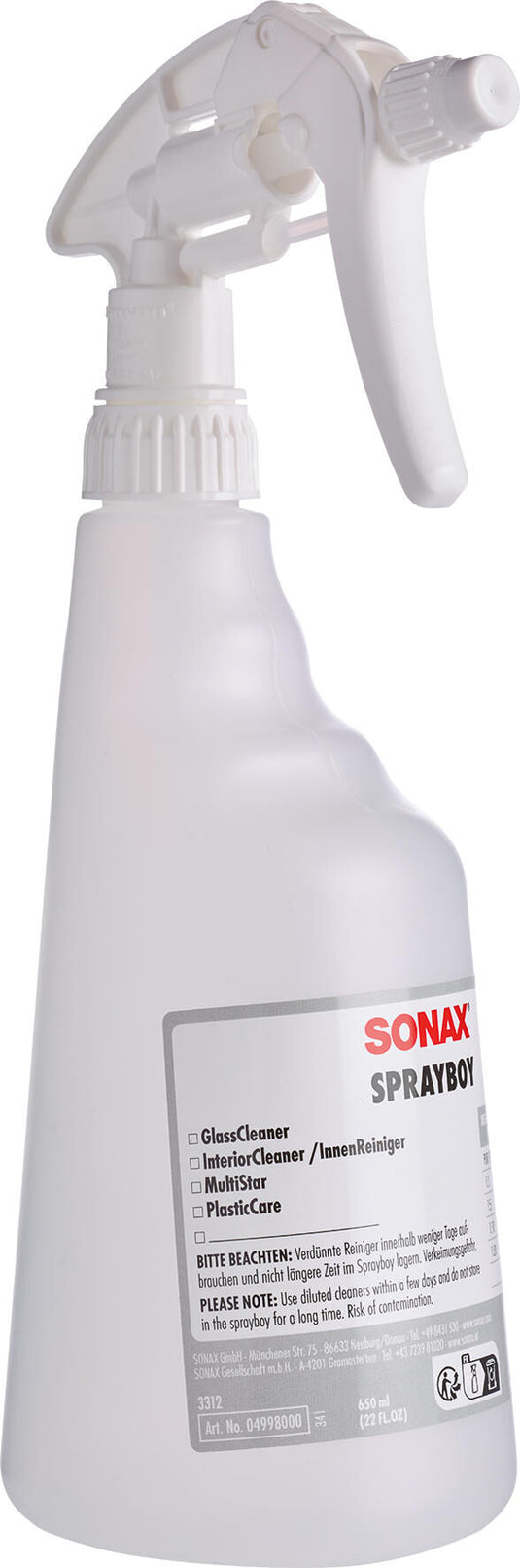 Sonax spuitfles sprühboy sprayboy 650 ml