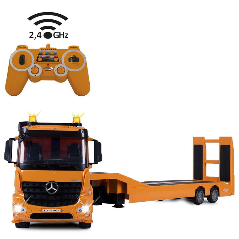 Load image into Gallery viewer, Jamara radiografisch bestuurbare dieplader mercedes-benz arocs 1:20 2,4ghz
