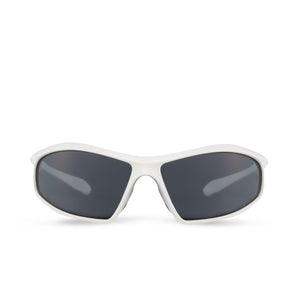 Masuto fietsbril wit smoke lens