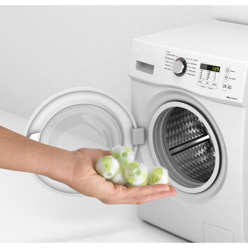 Load image into Gallery viewer, Metaltex 6 pluisverwijderende wasballen
