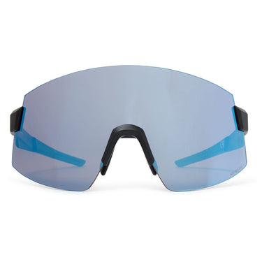 Vigor xl hdii fietsbril zwart blauw lens