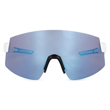Vigor xl hdii fietsbril wit blauw lens