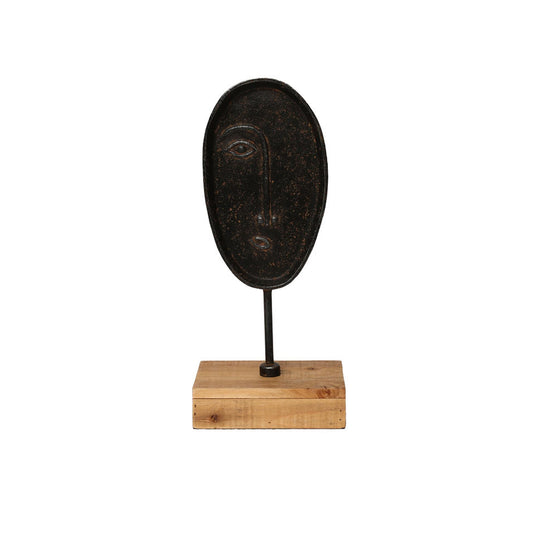 House of nature beeld lagnoy 29cm zwart
