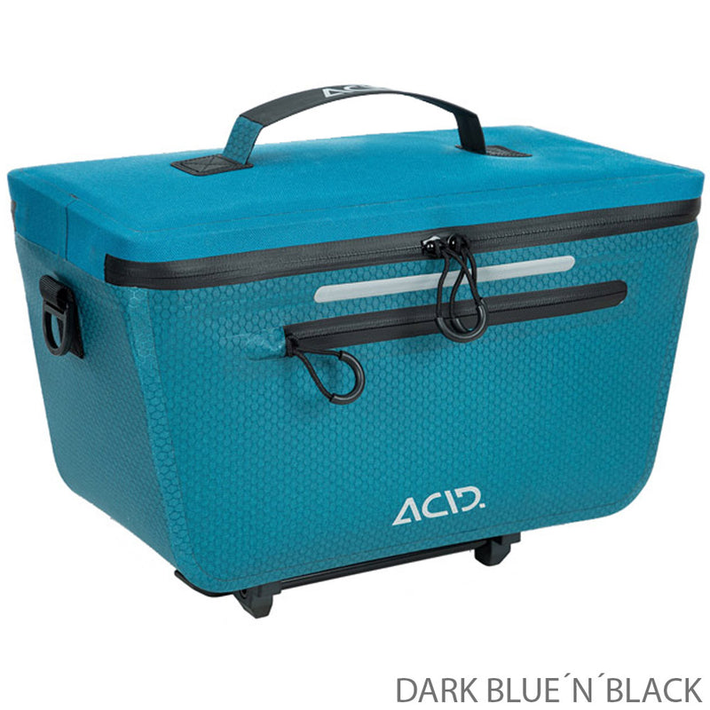 Load image into Gallery viewer, Acid trunk pro 10 rilink bicycle bag | black
