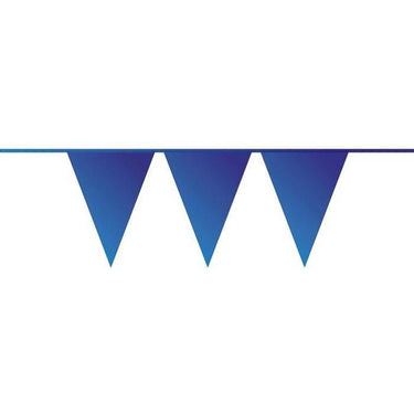 Haza vlaggenlijn 10mtr blauw vlaggenlijn 10mtr blauw