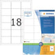 Herma adress-etiketten wit 63.5x46.6 premium a4 1800 st.