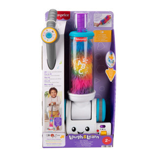 Load image into Gallery viewer, Fisher-price leerplezier 2-in-1 stofzuiger met stoffer en lichtjes en muziek
