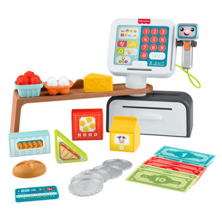 Load image into Gallery viewer, Mattel fisher price balie en kassa
