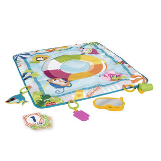 Mattel fisher-price - speelmat met zwembadthema - activiteitenmat