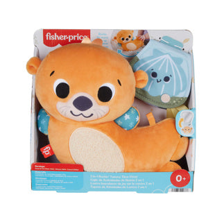 Load image into Gallery viewer, Fisher price 2-in1 rocking tummy time otter

