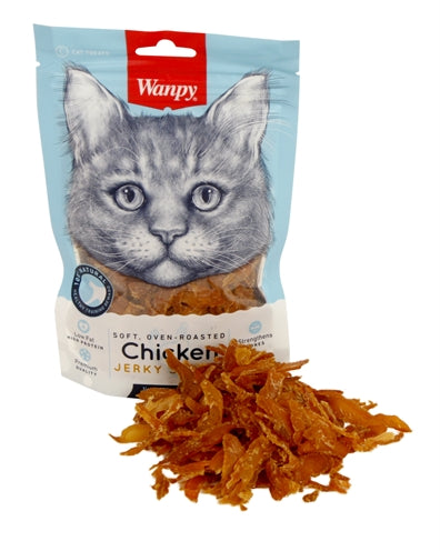Load image into Gallery viewer, Wanpy Soft oven-roasted chicken jerky strips
