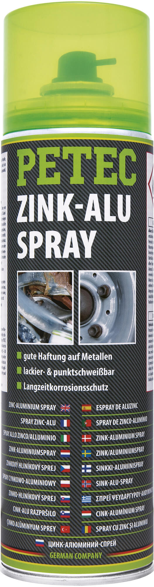 Petec zinkspray zinc-aluminum spray 500 m