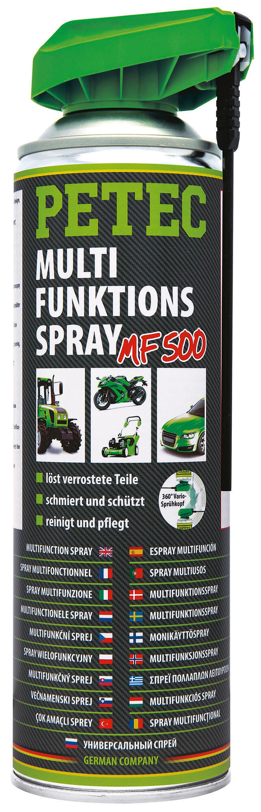 Petec multi-olie mf500 multi-function spray 500m