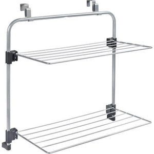 Metaltex tomado - droogrek gale - 7 meter drooglengte - ophangbaar aan deur of douchewand - zilvergrijs - 5 jaar garantie