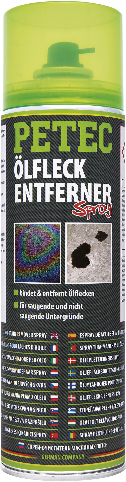 Petec olievlekverwijderaar oil stain remover 500 ml