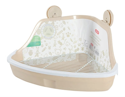 Load image into Gallery viewer, Zolux hoektoilet knaagdier beige
