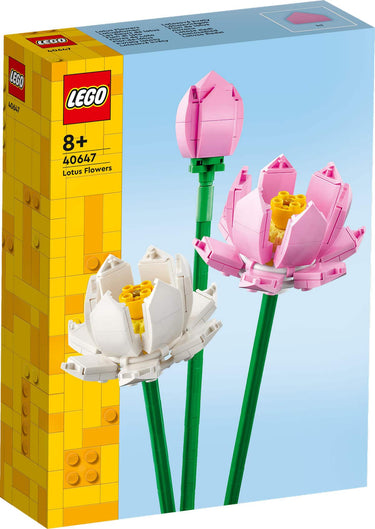 Lego iconic lotusbloemen - botanical collection - 40647